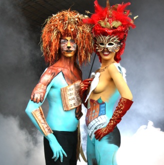 Bodypainting-Festival-Venezia-Tiffany+Sascha